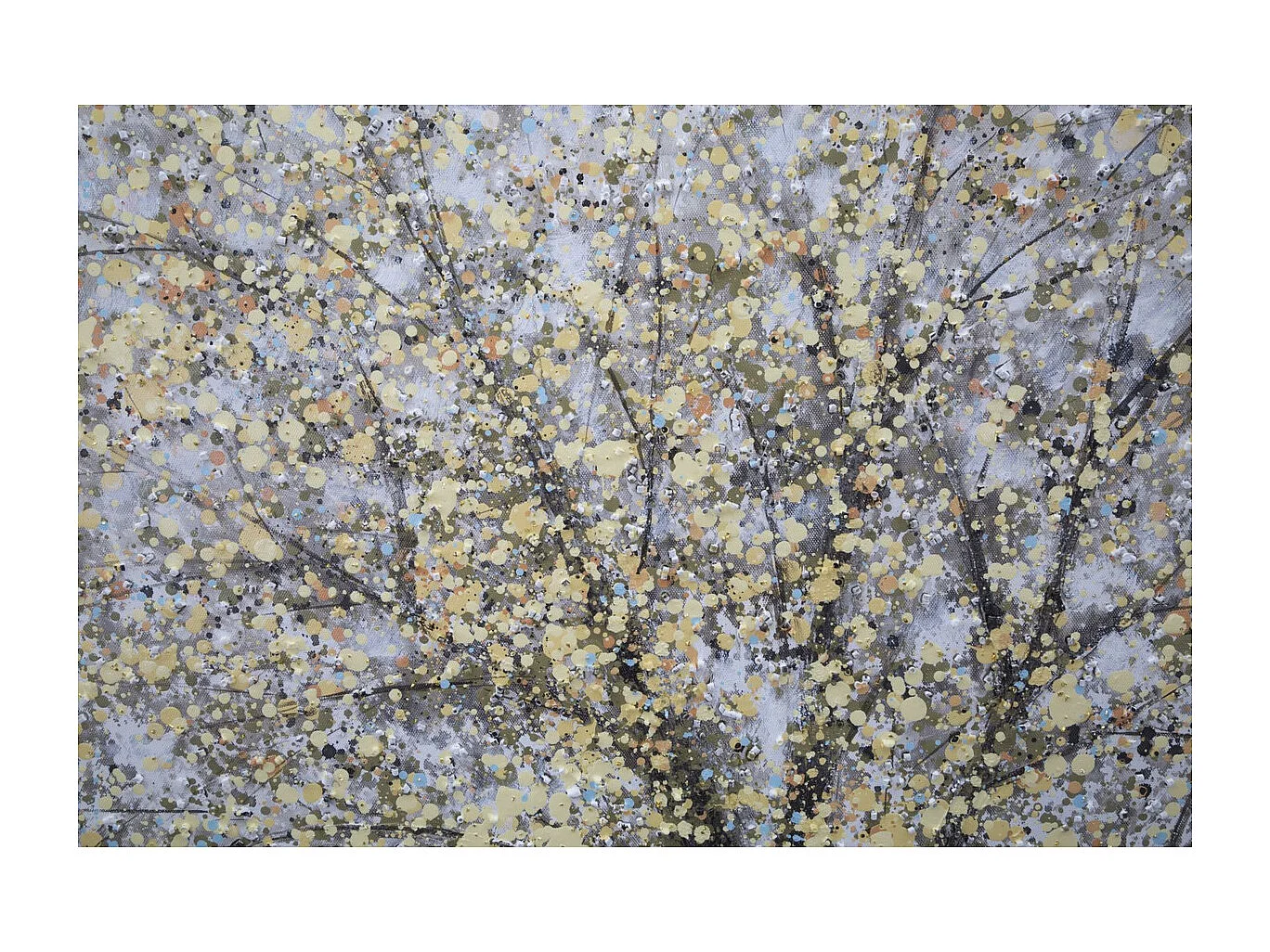 Wydruk na Płótnie Drzewo 12, Wielokolorowy, 80x3,8x120 cm, Seven Design