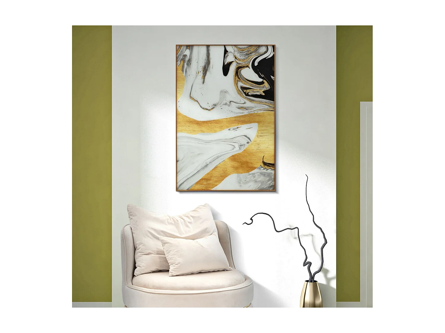 Afdrukken op Canvas MF515, Veelkleurig, 80x3,5x120 cm, Epikasa