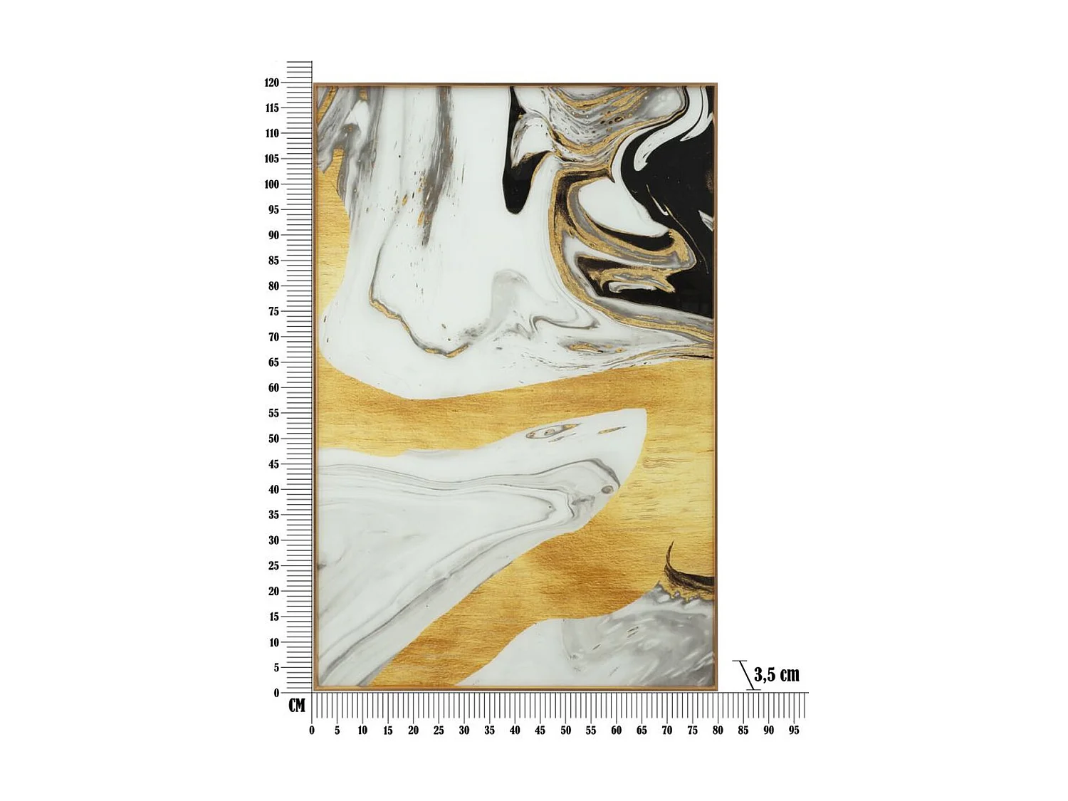 Afdrukken op Canvas MF515, Veelkleurig, 80x3,5x120 cm, Epikasa