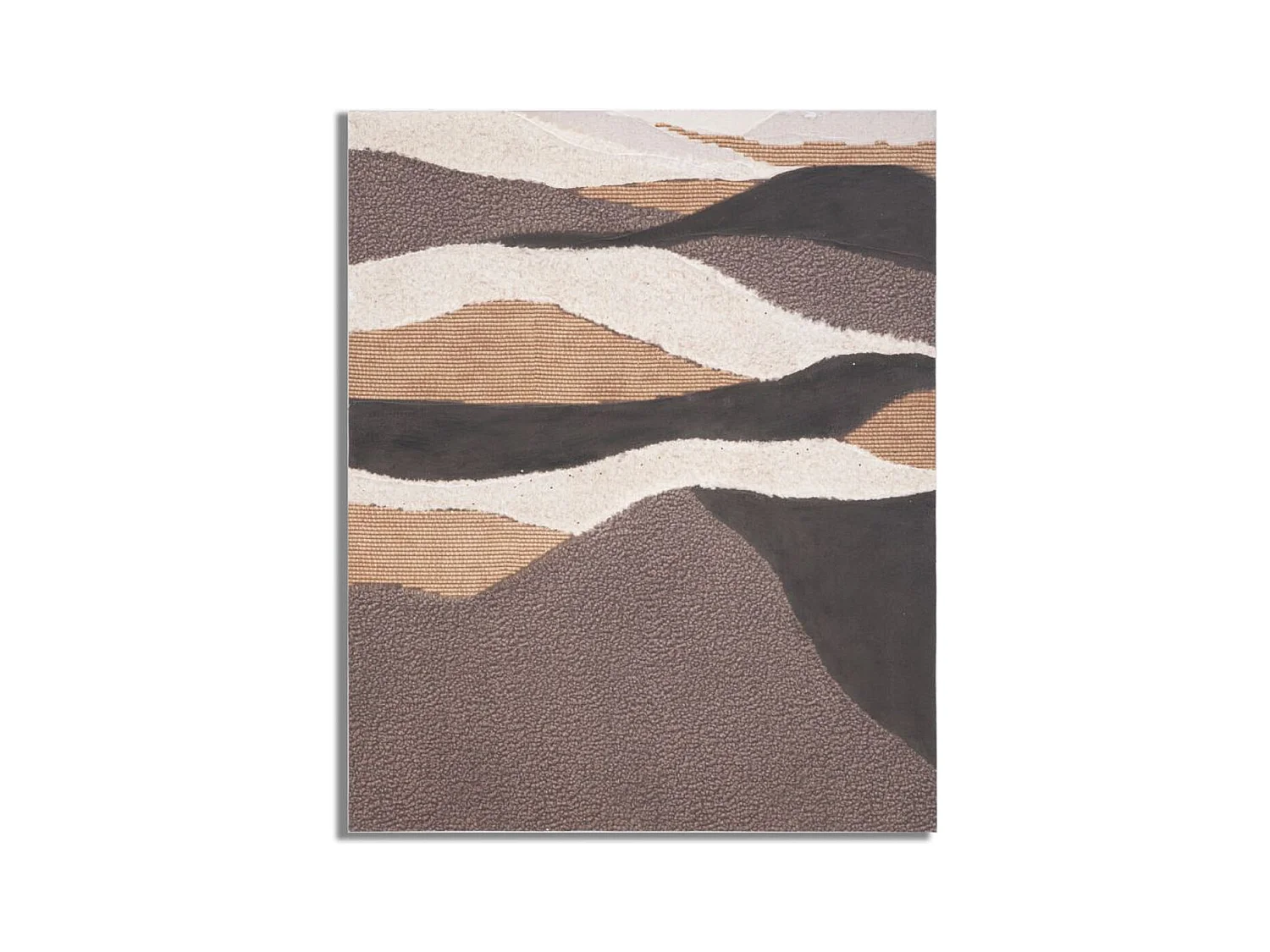 Impression sur Toile Montagnes, Multicouleur, 80x3,7x100 cm, Epikasa