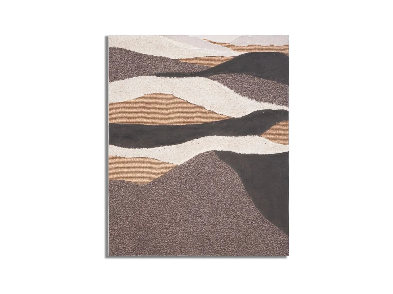 Impression sur Toile Montagnes, Multicouleur, 80x3,7x100 cm, Epikasa