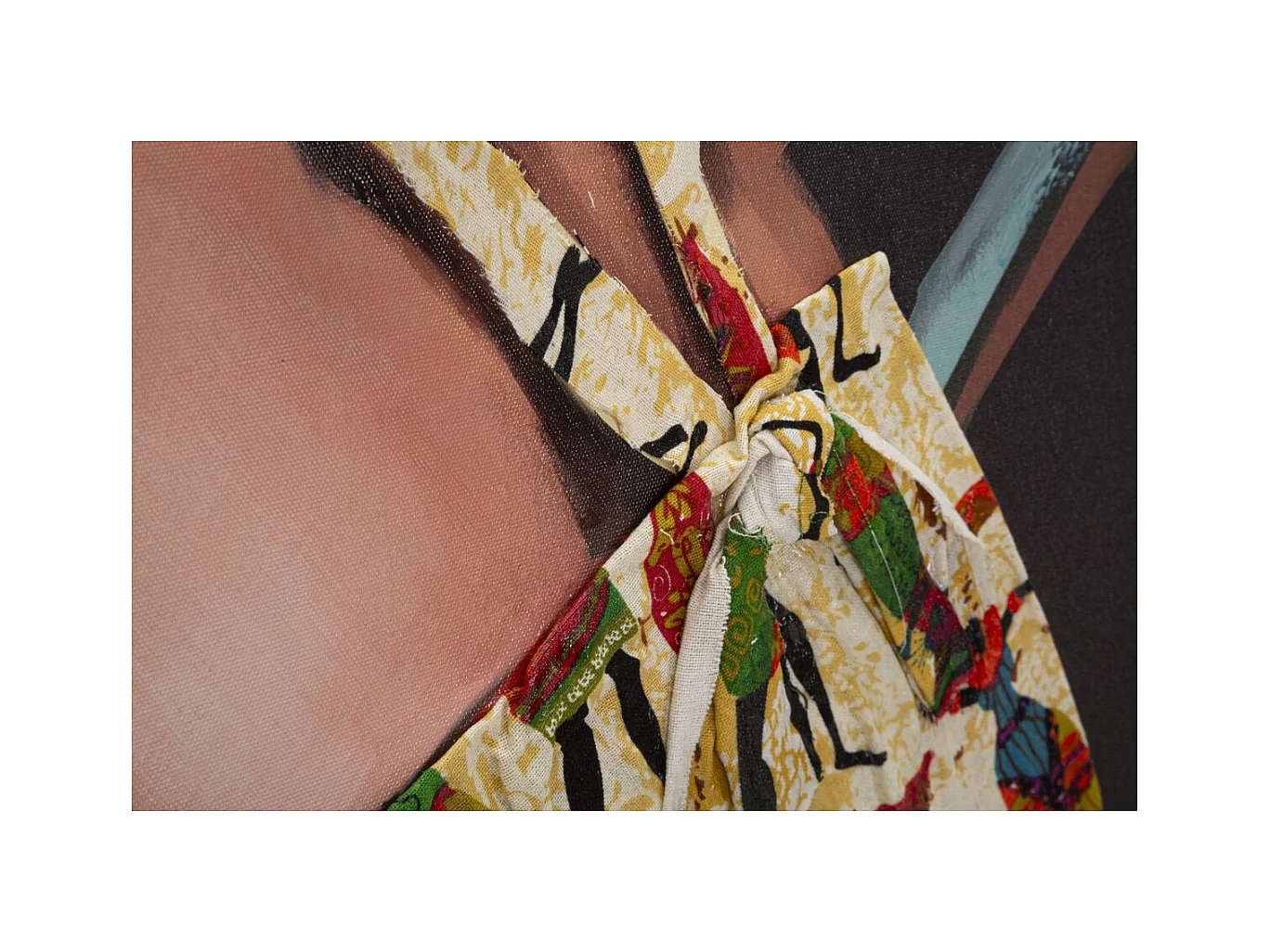 Afdrukken op Canvas Brazilië, Veelkleurig, 90x3x120 cm, Epikasa