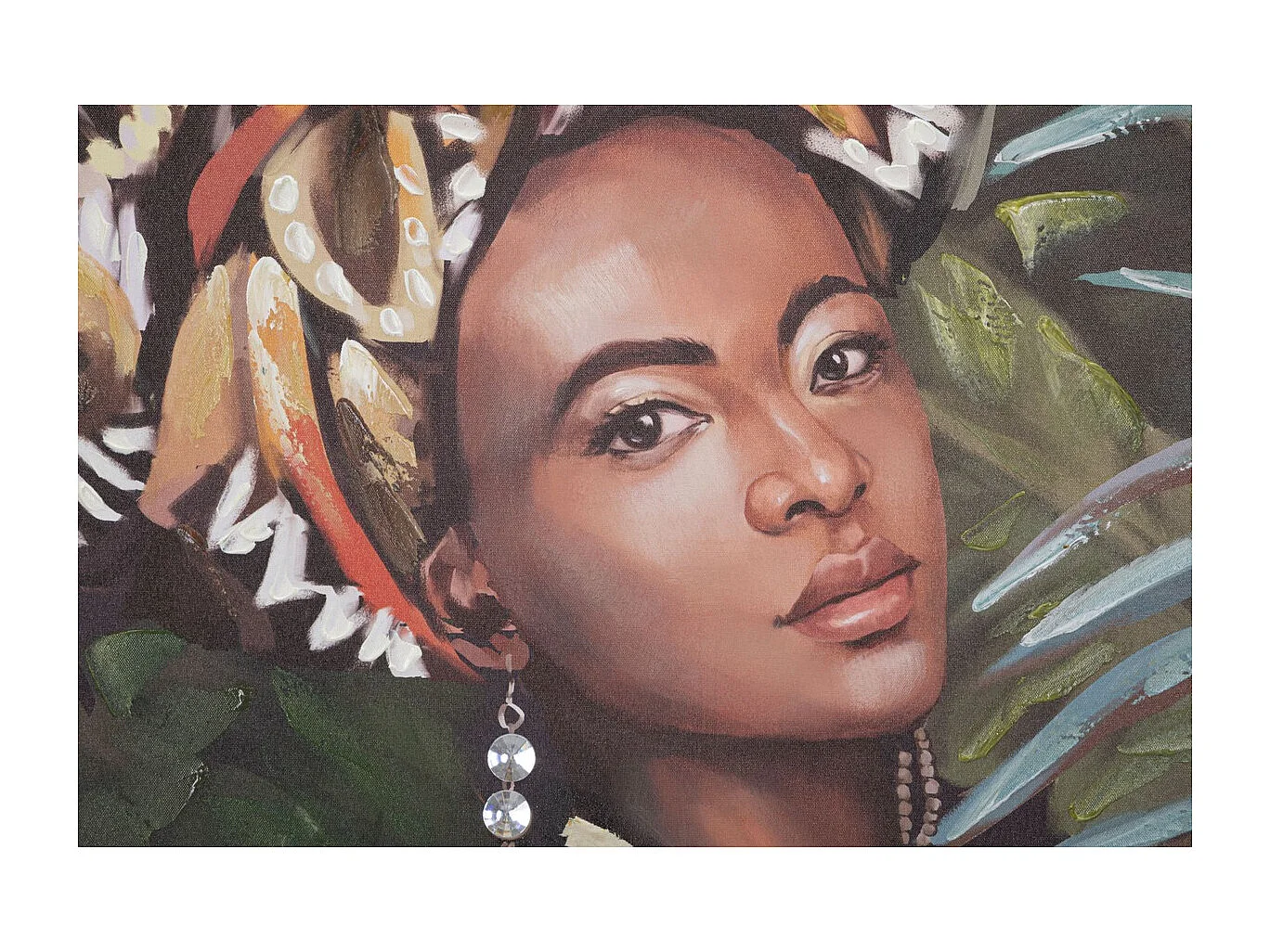 Afdrukken op Canvas Brazilië, Veelkleurig, 90x3x120 cm, Epikasa