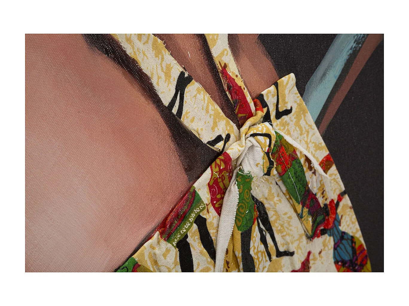 Afdrukken op Canvas Brazilië, Veelkleurig, 90x3x120 cm, Epikasa