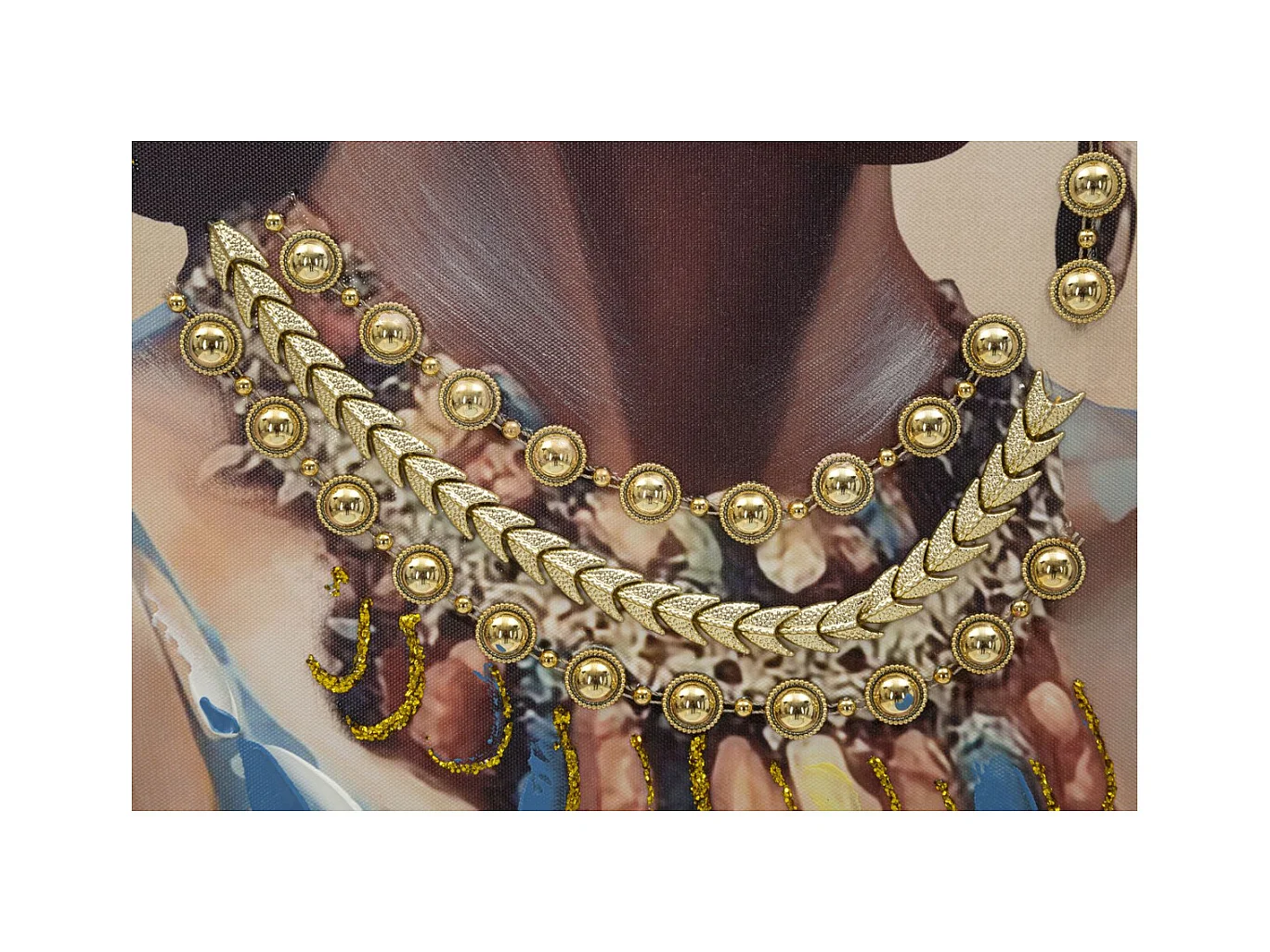 Afdrukken op Canvas Africa 20, Veelkleurig, 72x4,5x102 cm, Epikasa