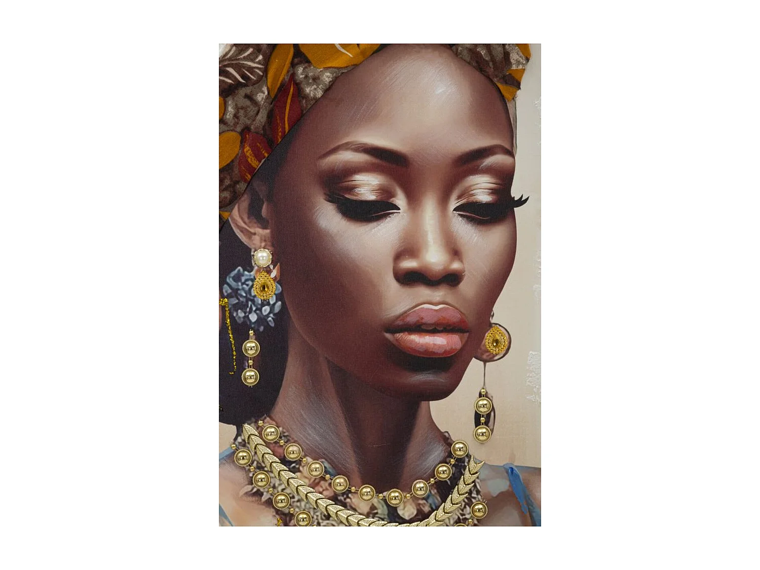 Wydruk na Płótnie Afryka 20, Wielokolorowy, 72x4,5x102 cm, Seven Design