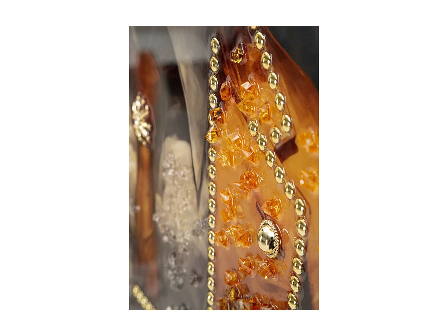 Wydruk na Płótnie Małpa 8, Wielokolorowy, 52,5x2,8x72,5 cm, Epikasa