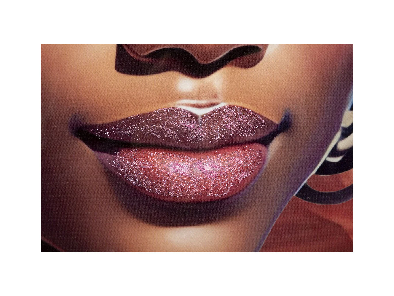 Afdrukken op Canvas Africa 22, Veelkleurig, 72x4,5x102 cm, Epikasa