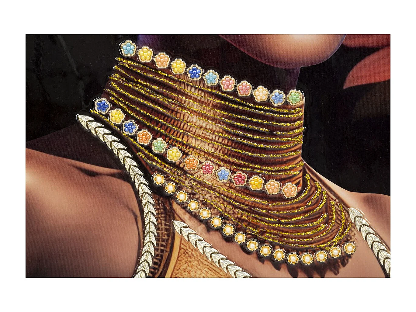 Wydruk na Płótnie Afryka 22, Wielokolorowy, 72x4,5x102 cm, Seven Design