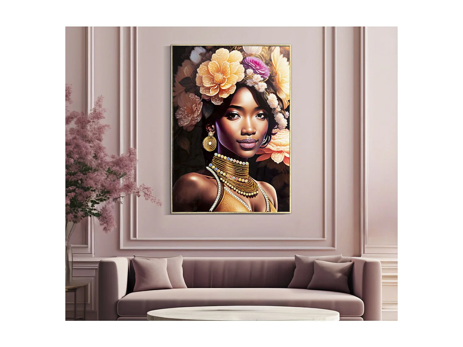 Wydruk na Płótnie Afryka 22, Wielokolorowy, 72x4,5x102 cm, Seven Design