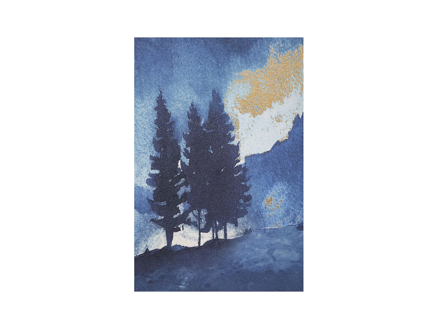 Stampa su Tela Marmo, Multicolore, 80x3x120 cm, Epikasa