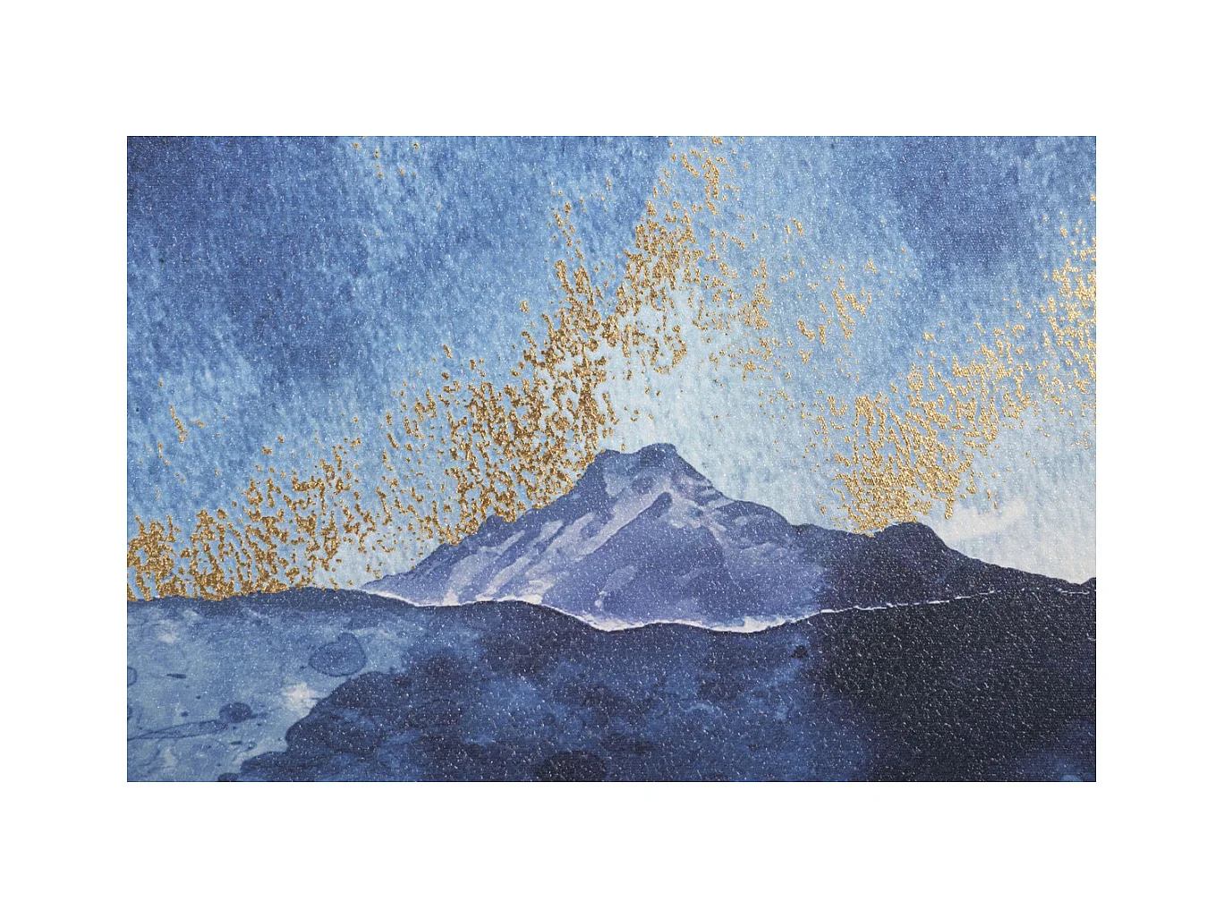 Stampa su Tela Marmo, Multicolore, 80x3x120 cm, Epikasa