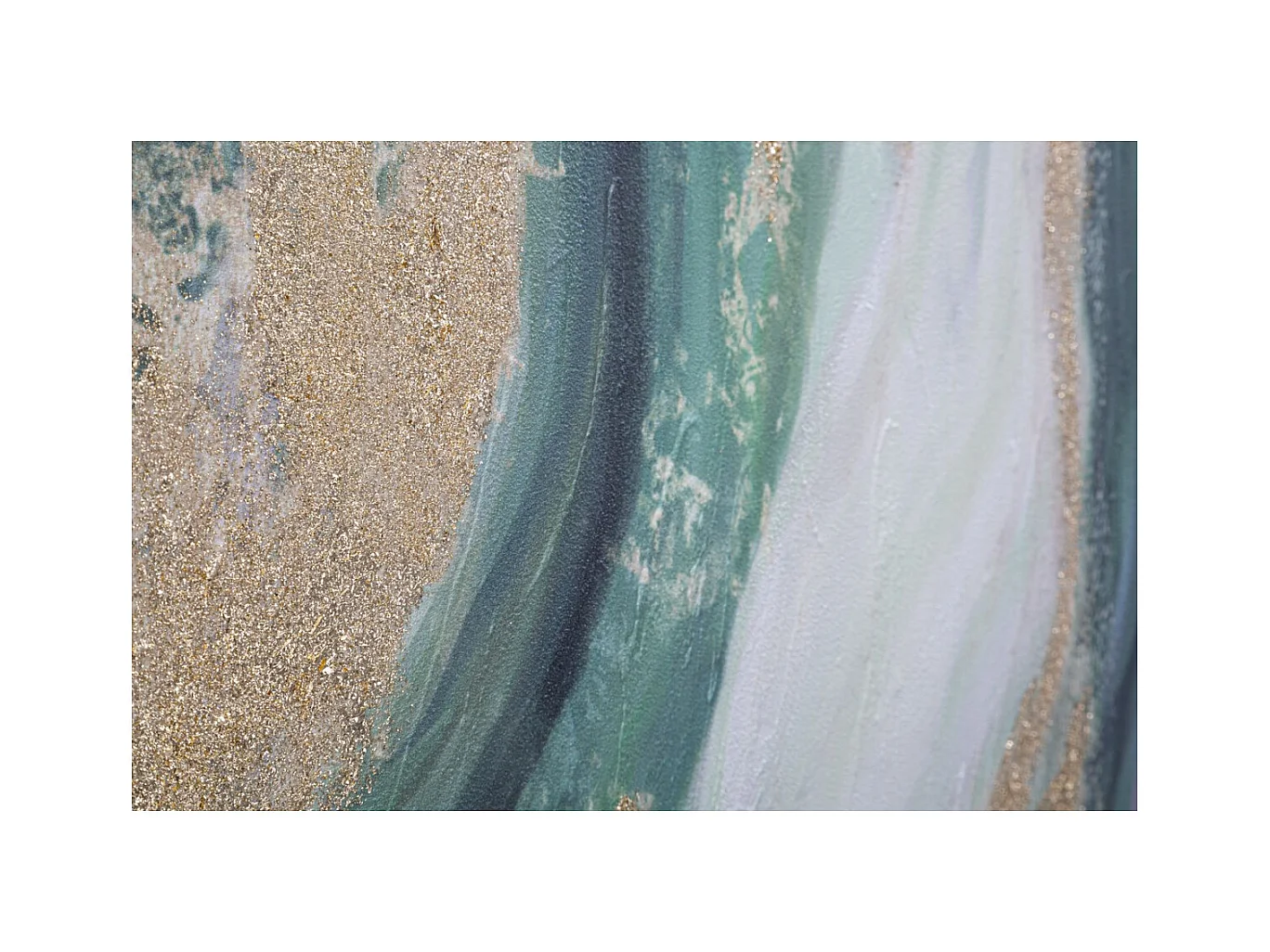 Impression sur Toile Marbre 6, Multicouleur, 80x2,8x100 cm, Seven Design