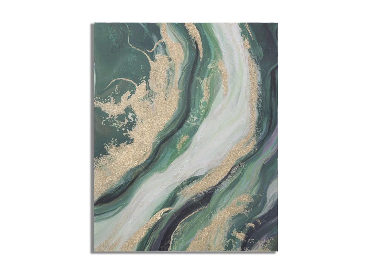 Impression sur Toile Marbre 6, Multicouleur, 80x2,8x100 cm, Seven Design