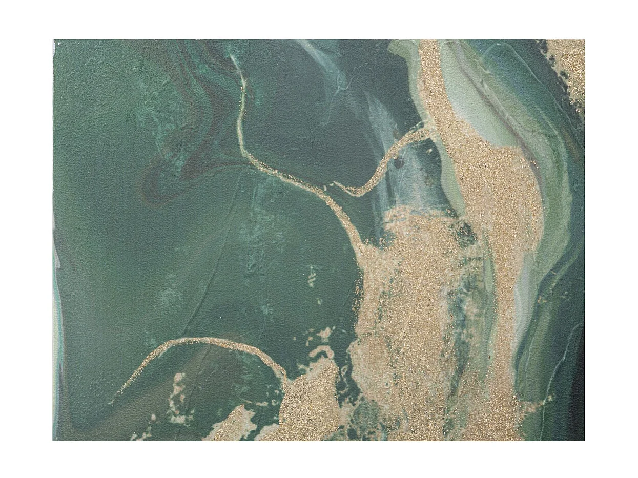 Impression sur Toile Marbre 6, Multicouleur, 80x2,8x100 cm, Seven Design