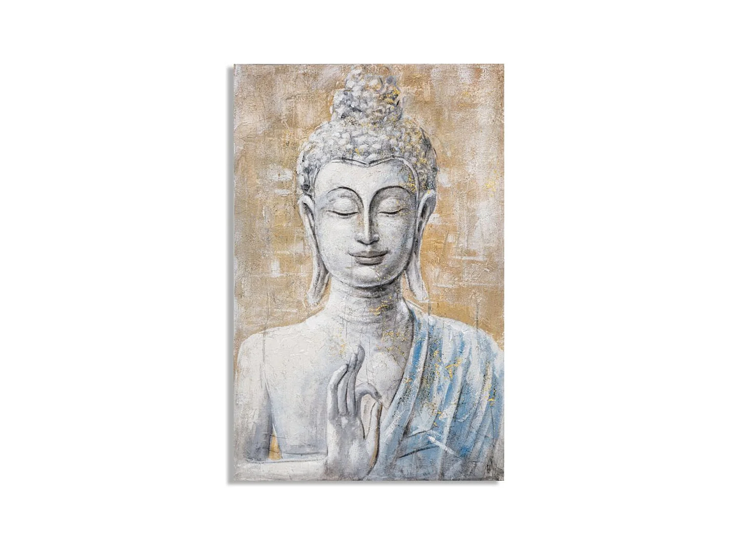 Stampa su Tela Buddah 2, Multicolore, 80x3x120 cm, Epikasa