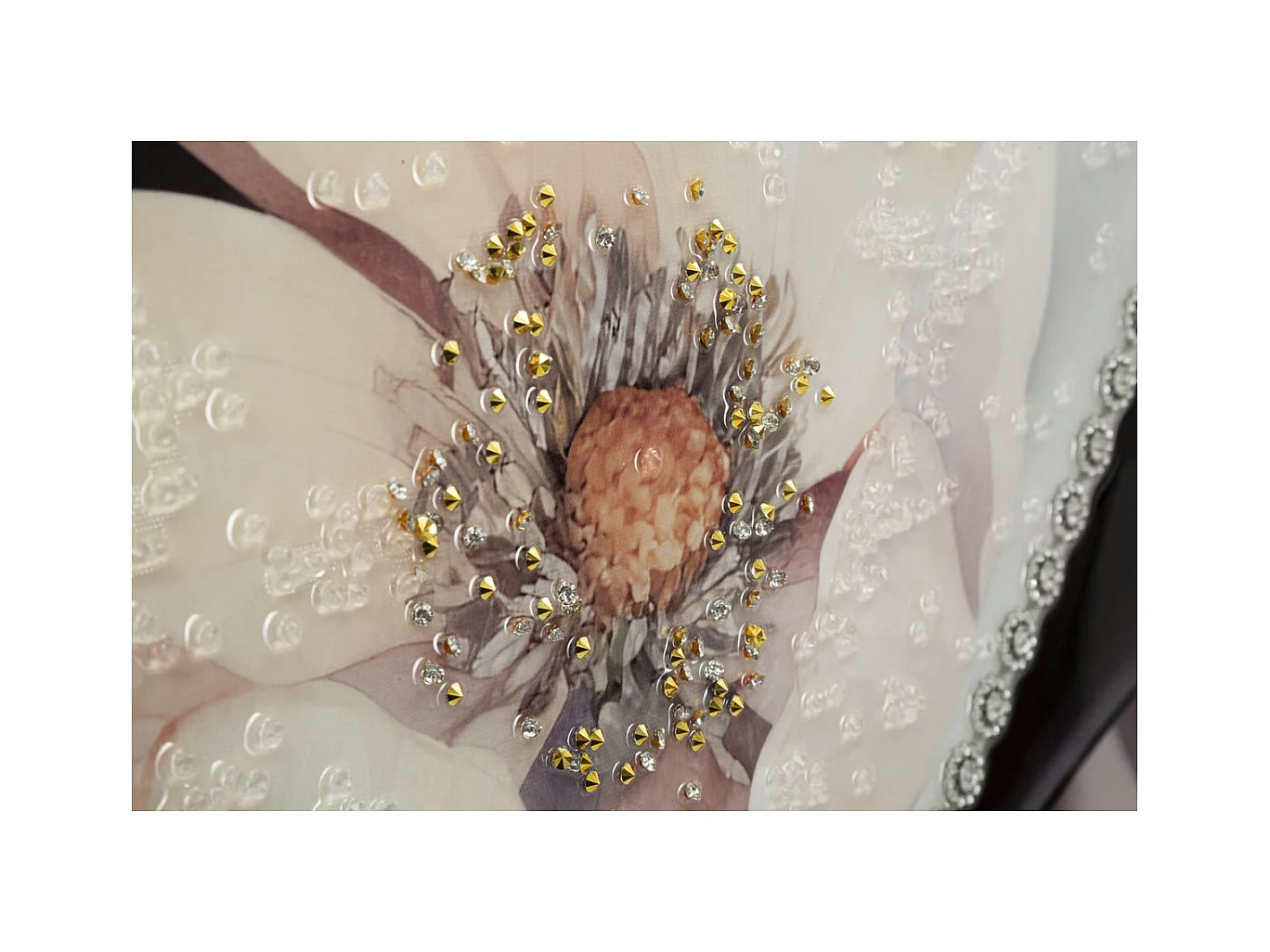 Wydruk na Płótnie Kobieta z kwiatem 1, Wielokolorowy, 62x4x92 cm, Epikasa