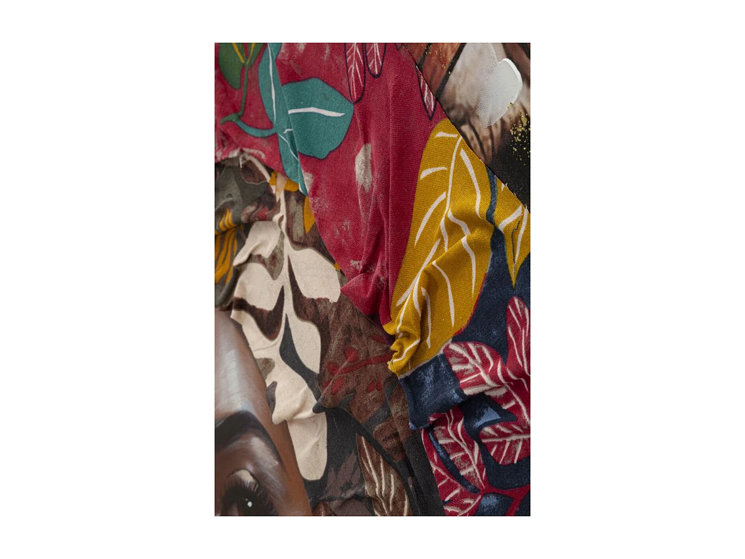 Stampa su Tela Africa 17, Multicolore, 92x4,5x122 cm, Seven Design