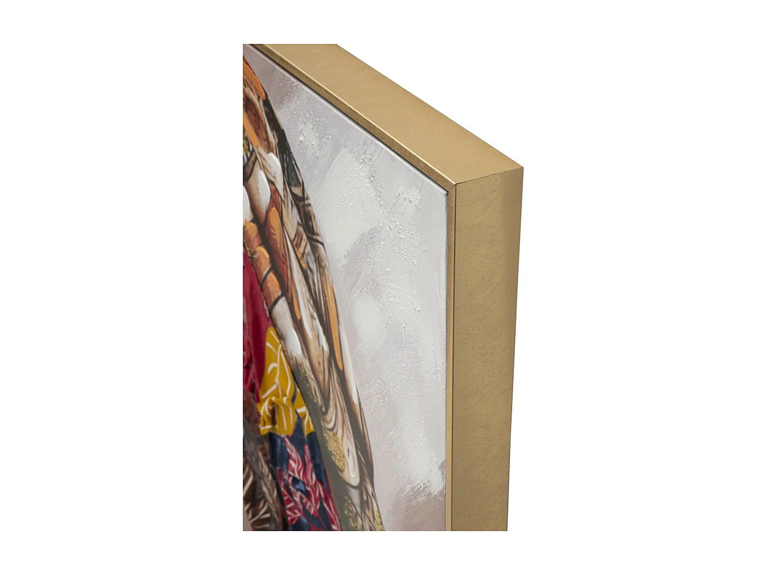 Stampa su Tela Africa 17, Multicolore, 92x4,5x122 cm, Seven Design