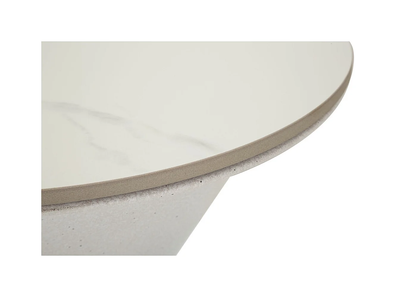 Table d'Appoint MF527, Blanc, 44x44x63 cm, Epikasa