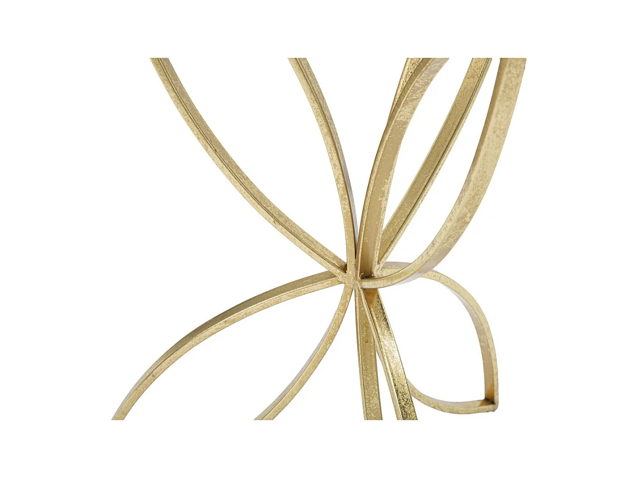 Stolik Kawowy MF569, Złoto, 35x35x60 cm, Epikasa