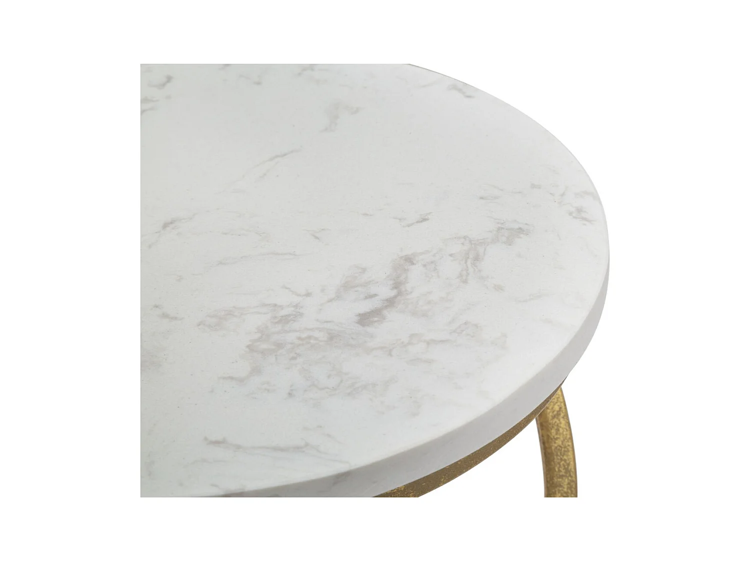 Stolik Kawowy MF533, Złoto, 27,5x27,5x47,5 cm, Epikasa