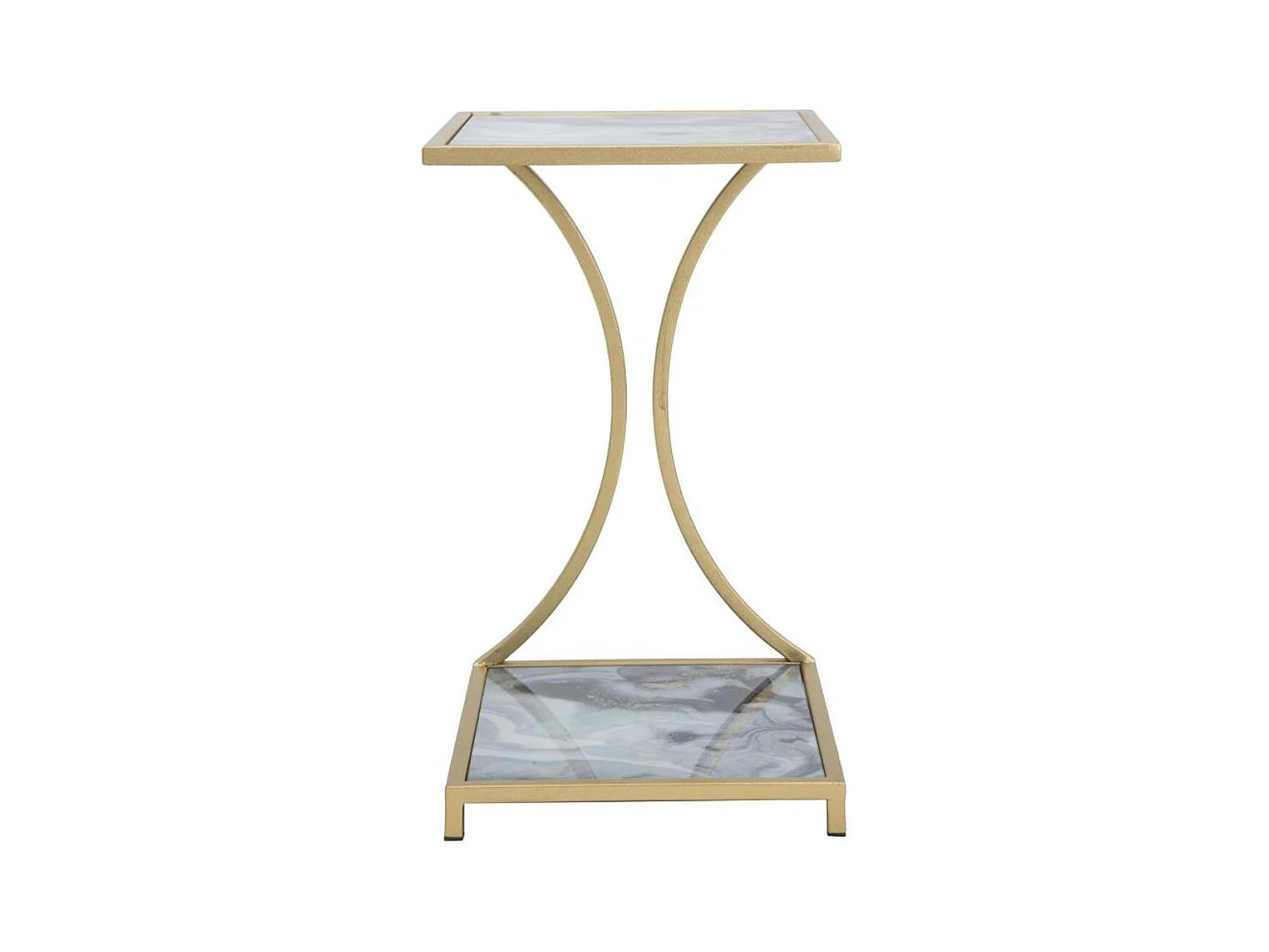 Stolik Kawowy MF543, Złoto, 40x35x60 cm, Epikasa