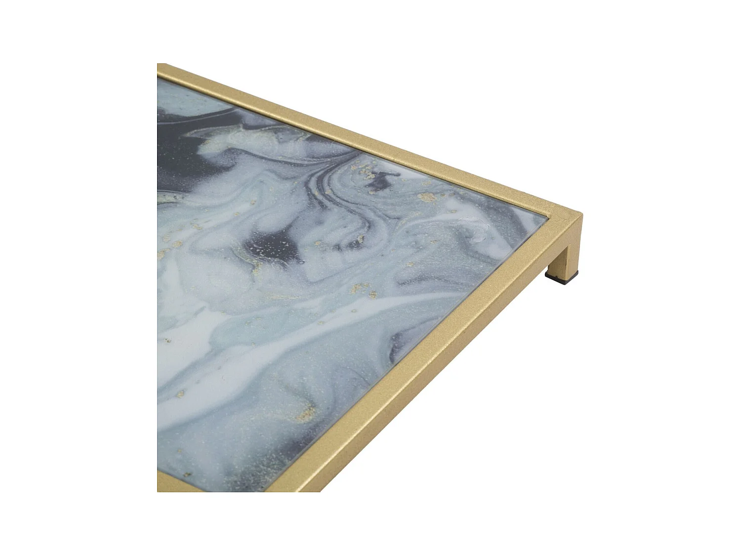 Stolik Kawowy MF543, Złoto, 40x35x60 cm, Epikasa