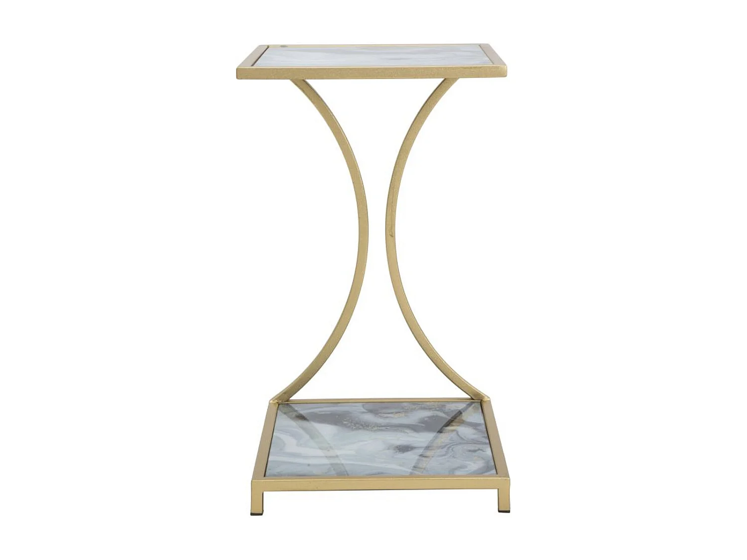 Koffietafel MF543, Goud, 40x35x60 cm, Epikasa