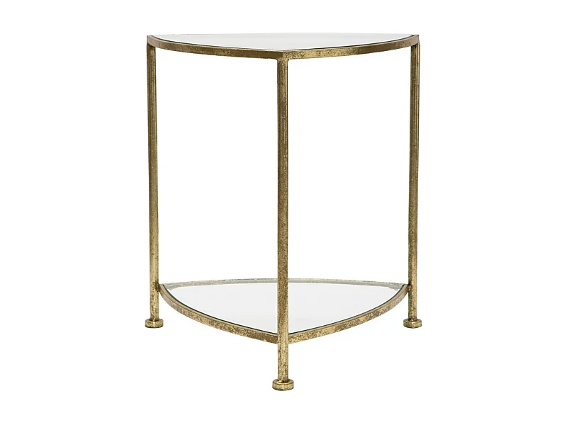 Stolik Kawowy MF563, Złoto, 45x45x50 cm, Epikasa