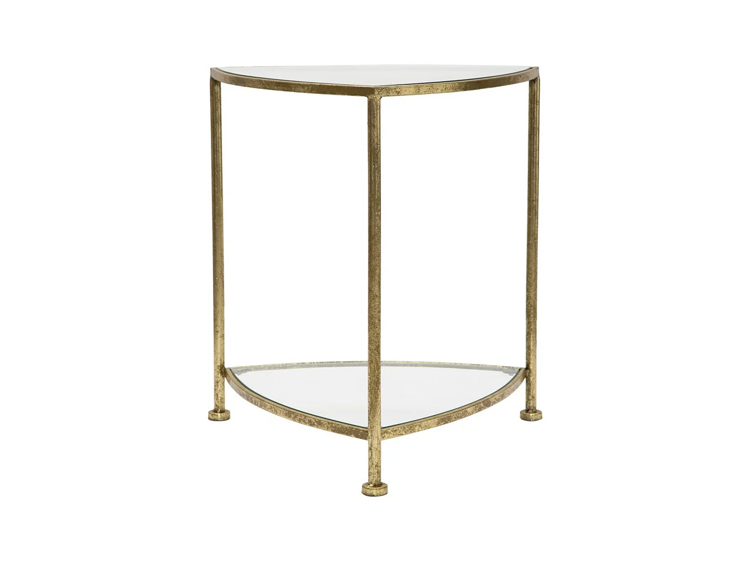 Stolik Kawowy MF563, Złoto, 45x45x50 cm, Epikasa