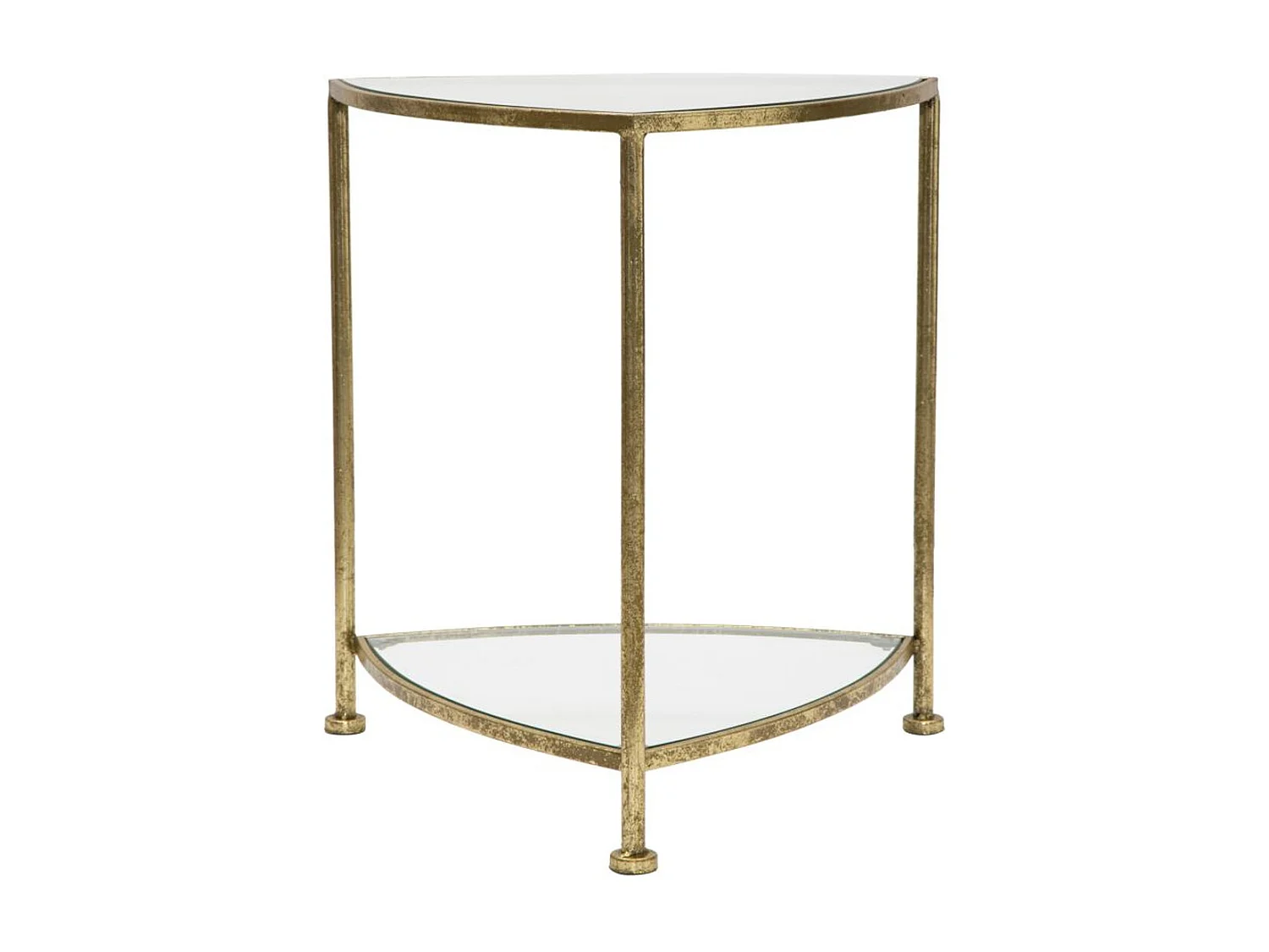 Stolik Kawowy MF563, Złoto, 45x45x50 cm, Seven Design