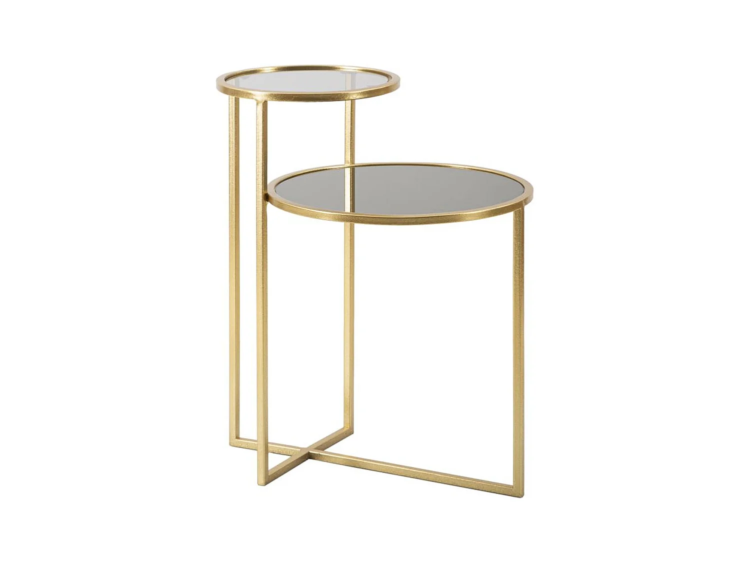 Stolik Kawowy MF570, Złoto, 50x40x60,5 cm, Epikasa