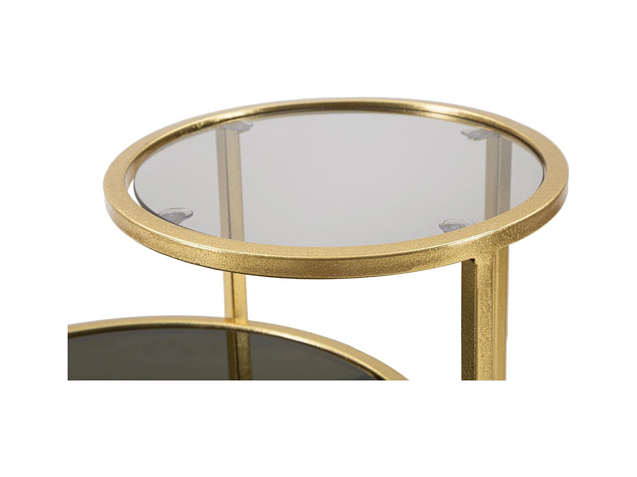 Stolik Kawowy MF570, Złoto, 50x40x60,5 cm, Epikasa