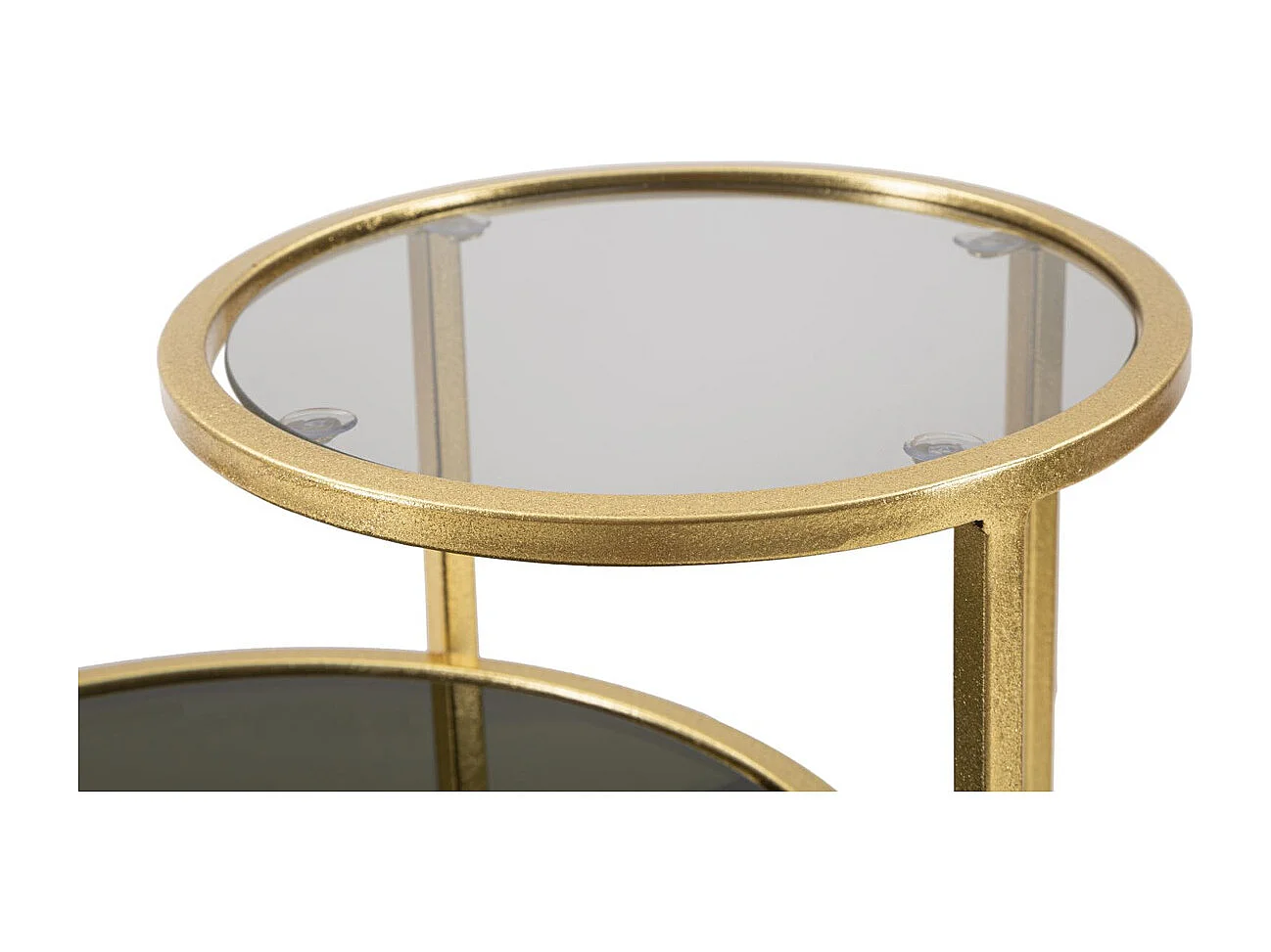 Stolik Kawowy MF570, Złoto, 50x40x60,5 cm, Seven Design