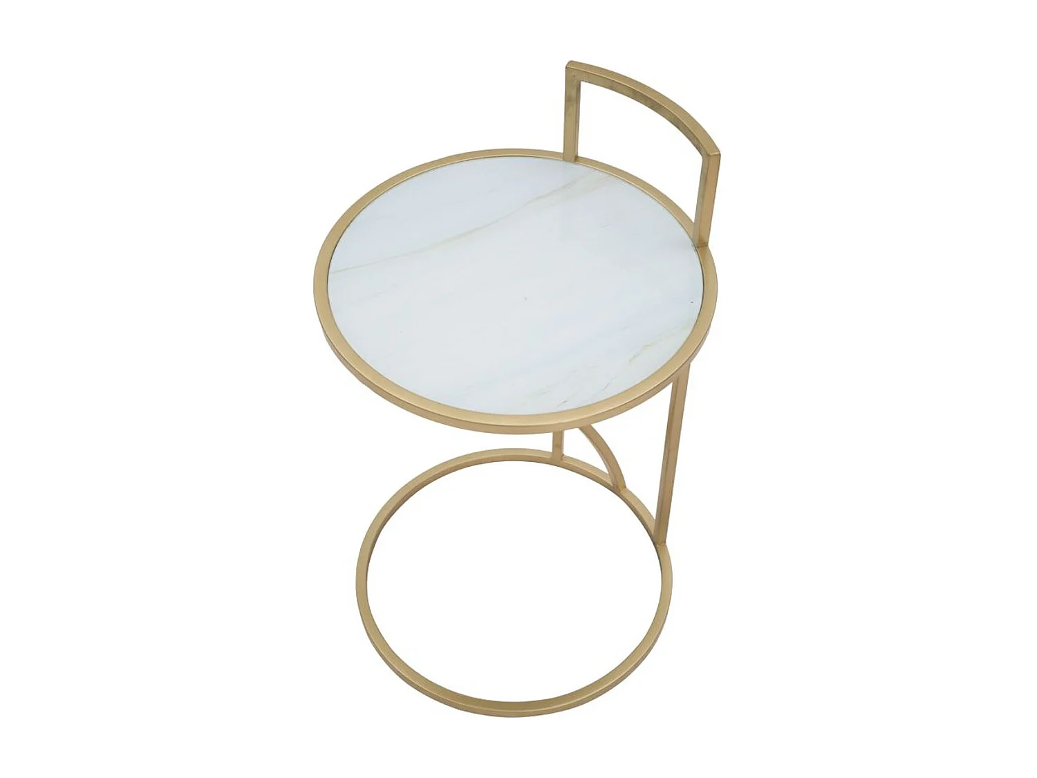 Stolik Kawowy MF547, Złoto, 38x38x61 cm, Seven Design