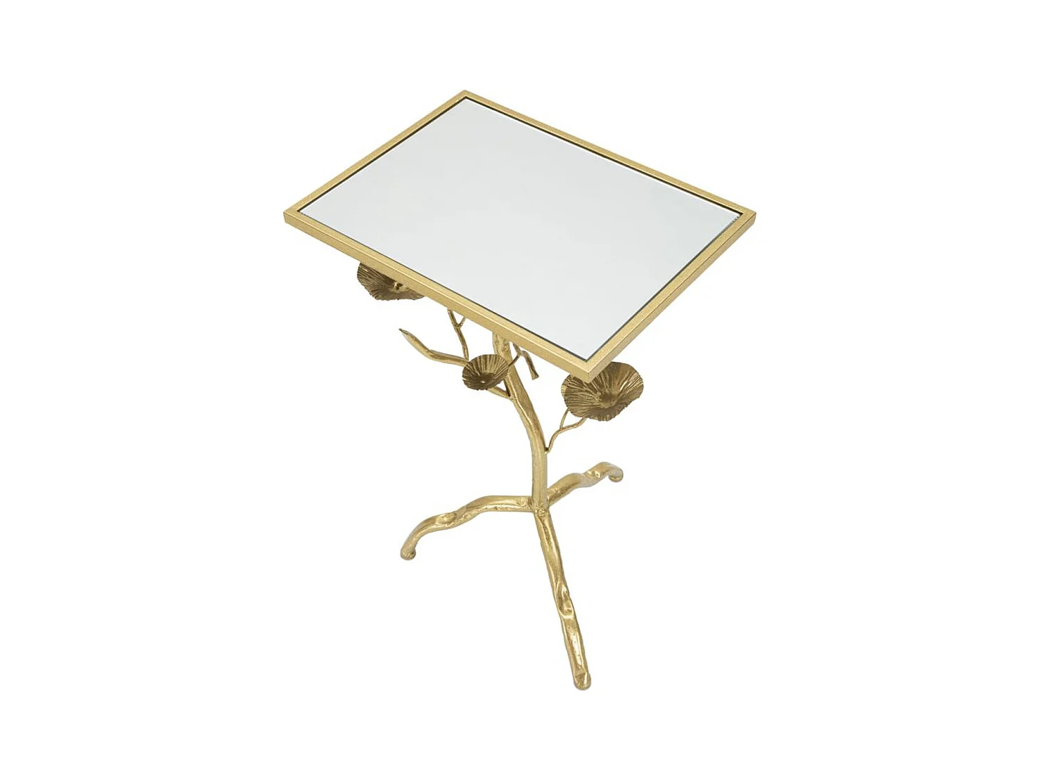 Table d'Appoint Branche, Or, 40x30x60 cm, Seven Design