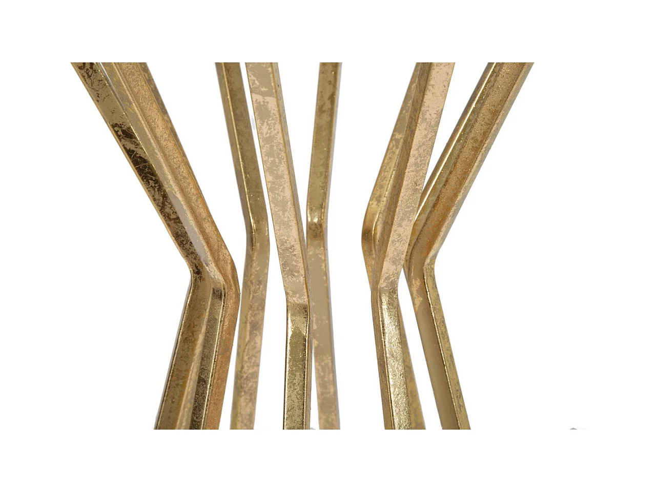 Koffietafel MF519, Goud, 80x80x38 cm, Epikasa