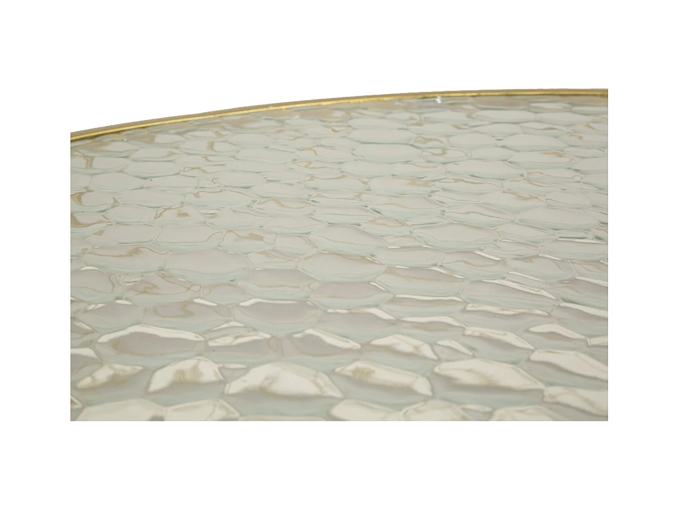 Stolik Kawowy MF567, Złoto, 70x70x45 cm, Epikasa