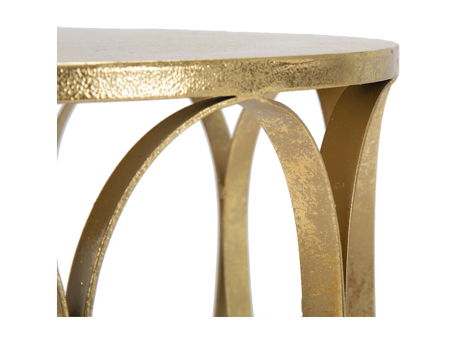 Stolik Kawowy MF520, Złoto, 37x37x58 cm, Seven Design