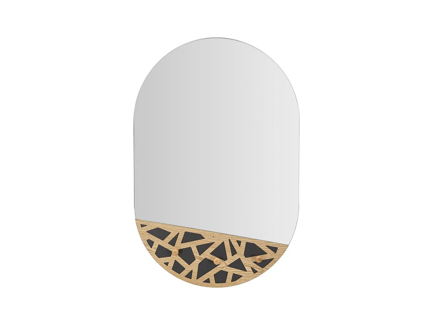 Miroir avec Cadre MF479, Multicouleur, 60,5x5,3x90 cm, Epikasa
