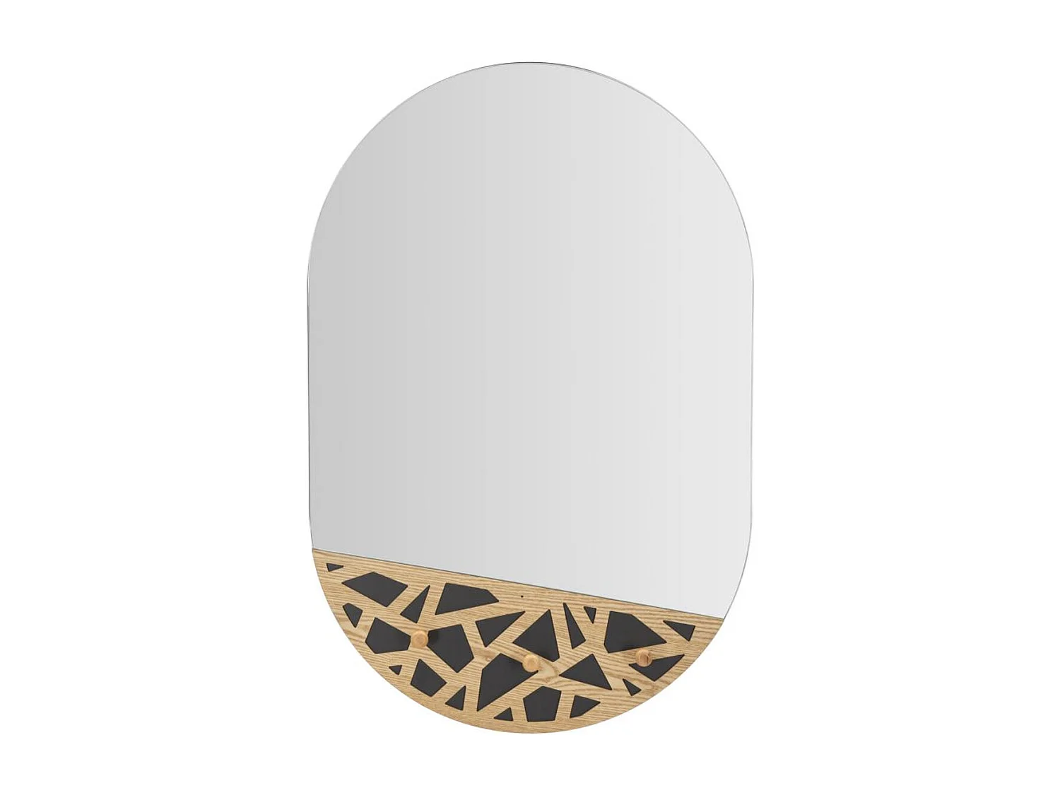 Miroir avec Cadre MF479, Multicouleur, 60,5x5,3x90 cm, Seven Design