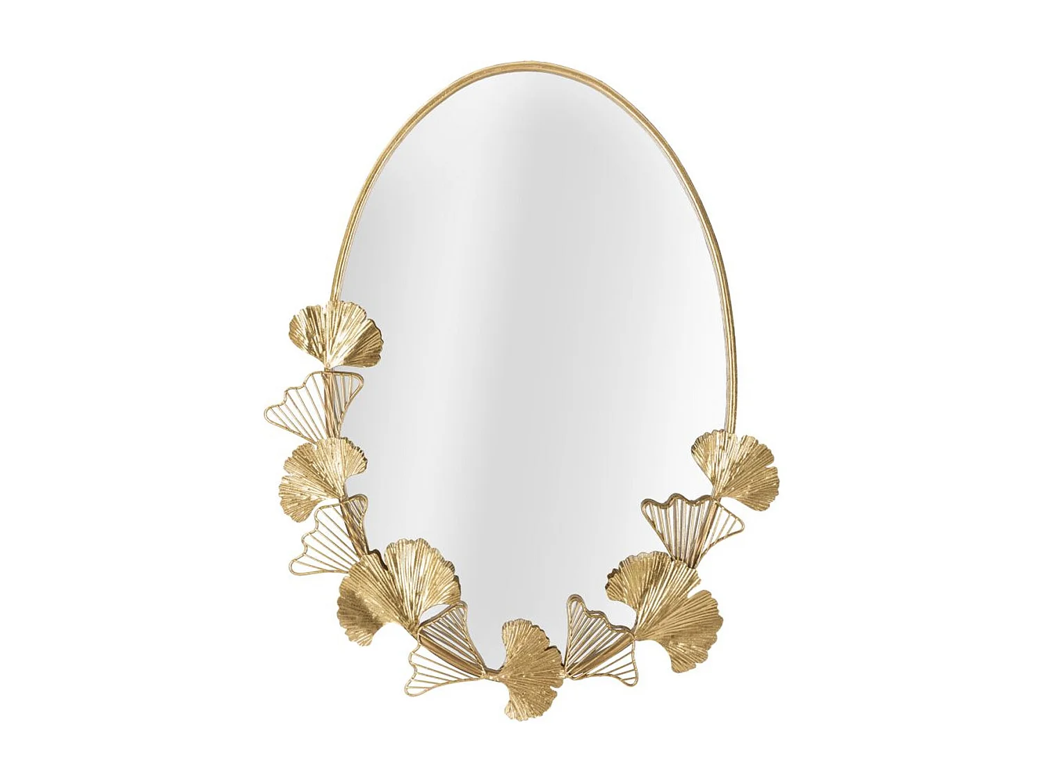 Miroir avec Cadre MF495, Or, 61,5x3x78 cm, Seven Design