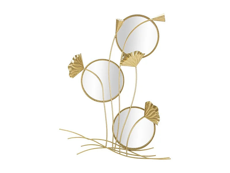 Specchio con Cornice MF499, Oro, 65x8x88 cm, Epikasa