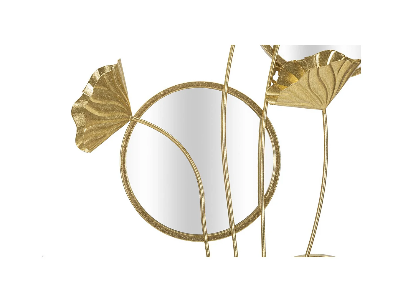 Specchio con Cornice MF499, Oro, 65x8x88 cm, Epikasa