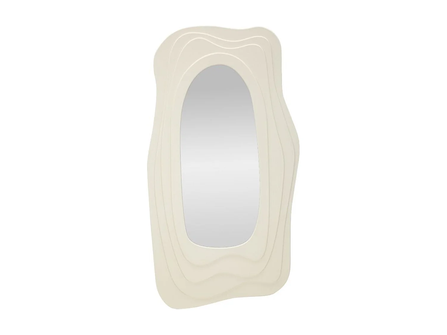 Lustro w Ramie MF470, Biały, 90x4x165 cm, Epikasa