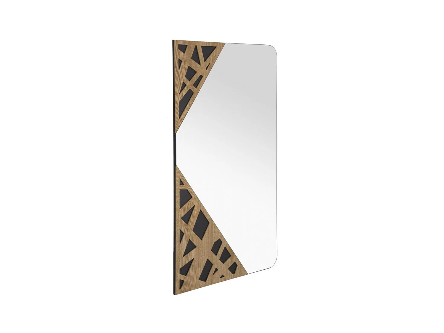 Espelho com Moldura MF481, Multicolorido, 50x1x90 cm, Epikasa