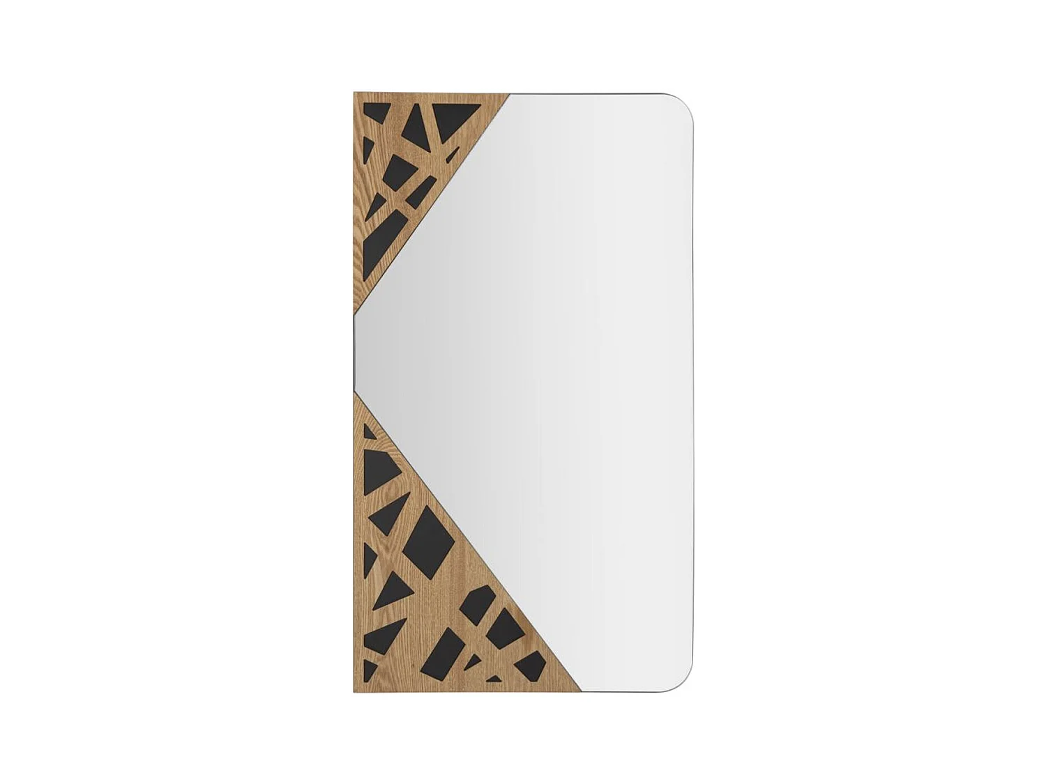 Miroir avec Cadre MF481, Multicouleur, 50x1x90 cm, Epikasa