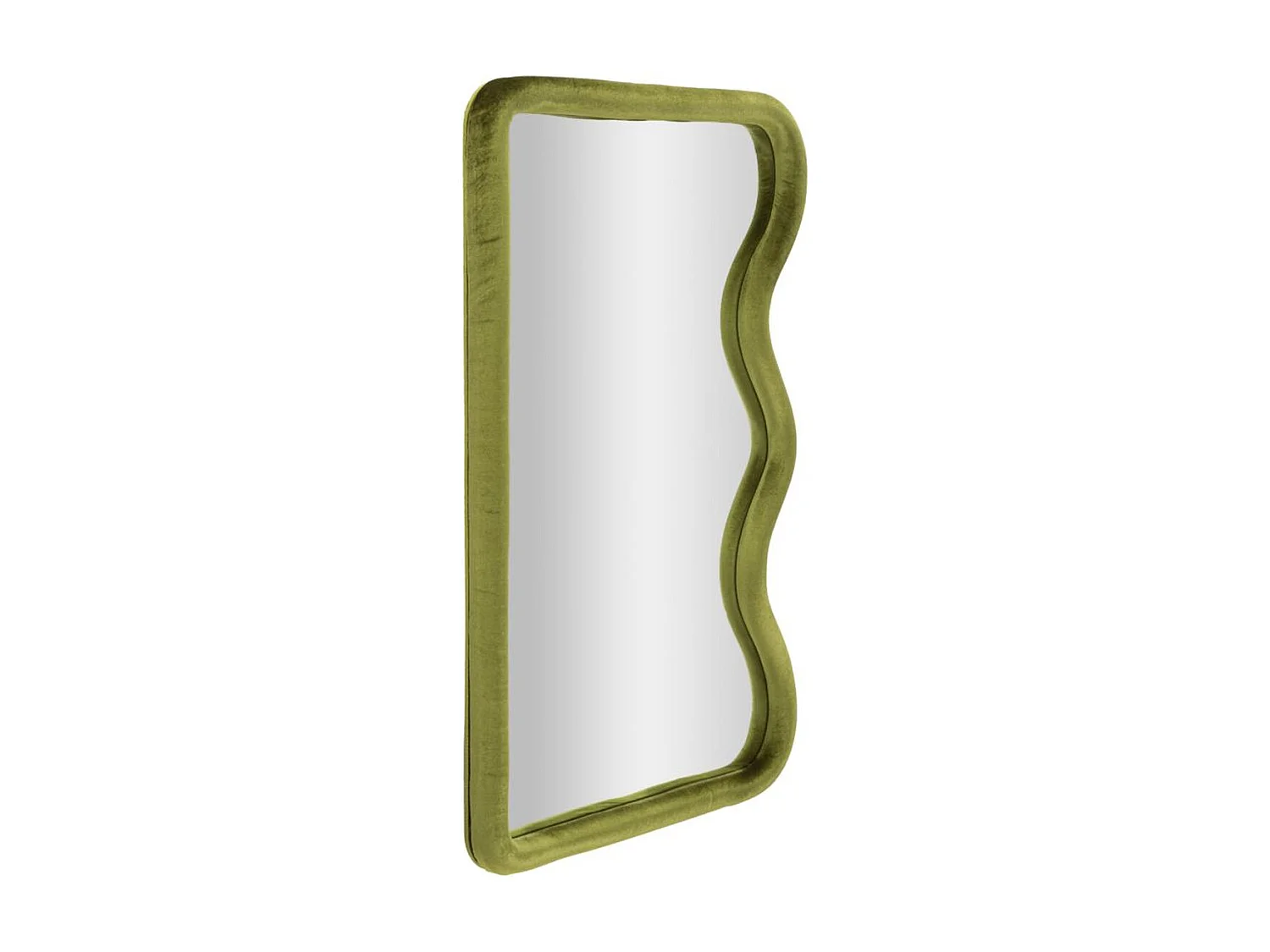 Miroir avec Cadre Pour 5, Vert, 60x4x90 cm, Seven Design