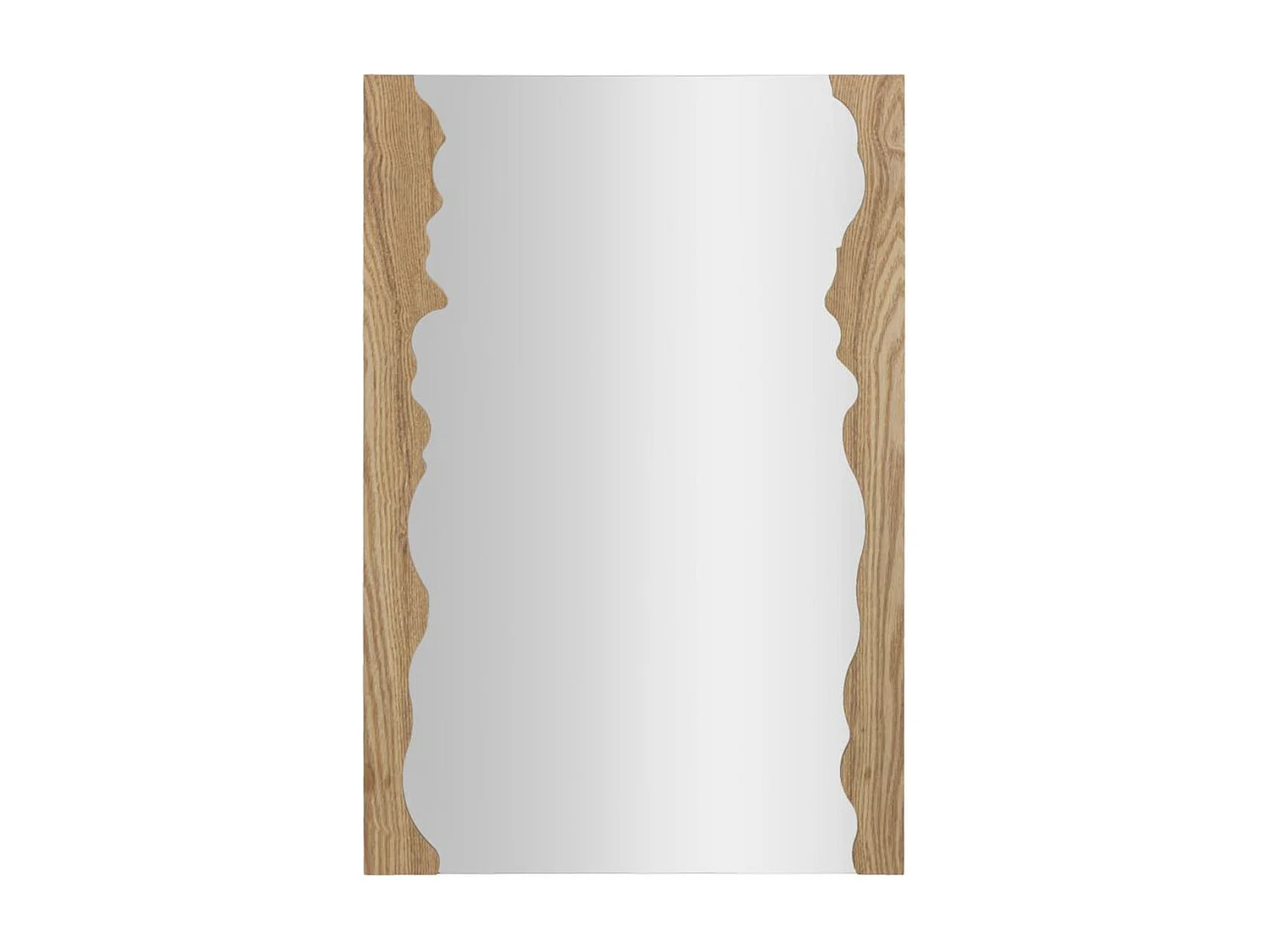 Lustro w Ramie MF474, Brązowy, 60x1,5x90 cm, Seven Design